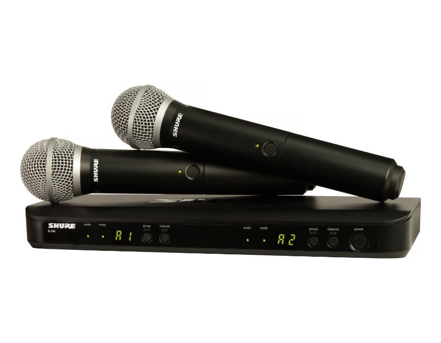 Shure BLX288/PG58