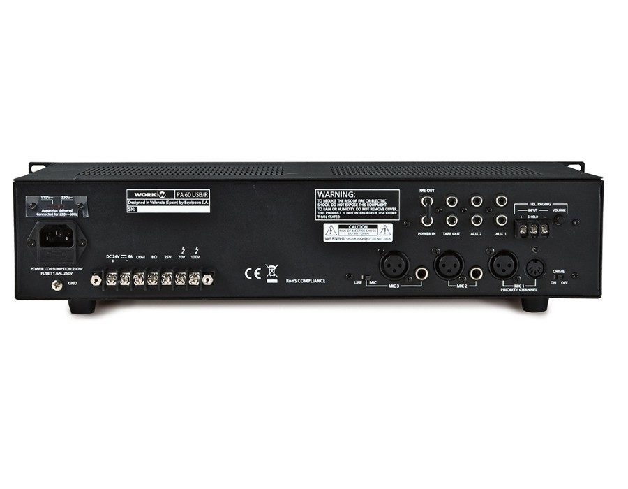 Work Pro PA 60 USB/R