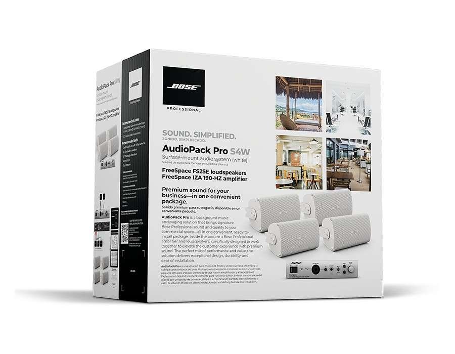 Bose AudioPack Pro S4W